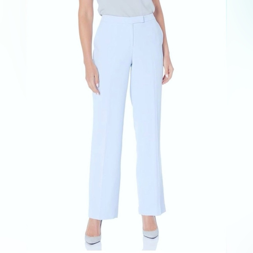 Le Suit Women’s Dress Pantsuit In Powder Blue Size 2P